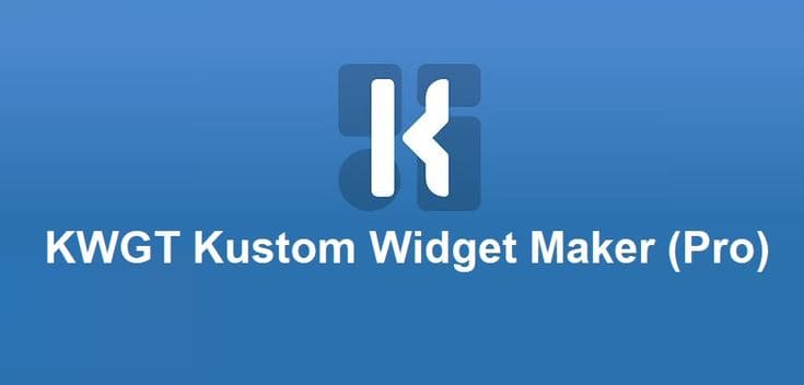 KWGT Kustom Widget Maker