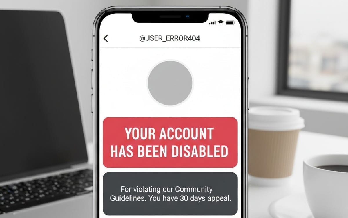 Instagram Your Account Has Been Disabled Error