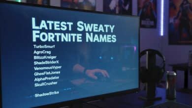 Latest Sweaty Fortnite Names